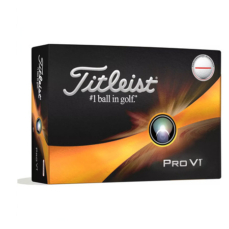 Titleist Pro V1 Performance Alignment Red Line